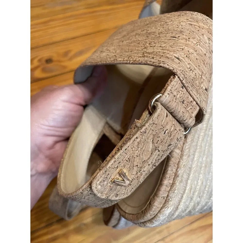 Vionic‎ Brooke Cork Wedge Sandals Size 11